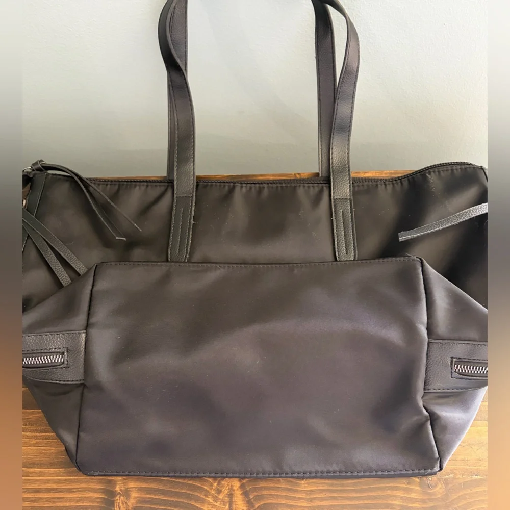 Botkier Bond Elegant Nylon Black Tote Bag